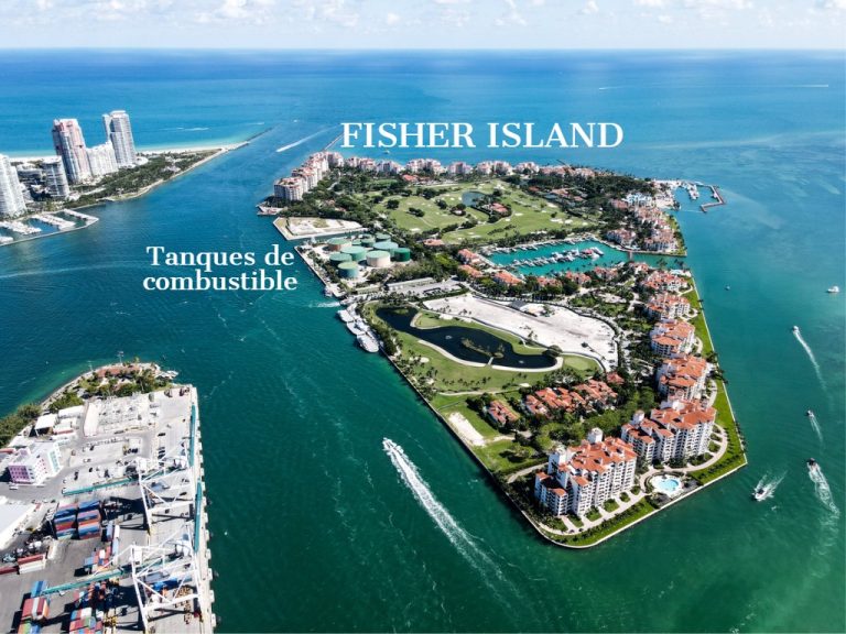 Fisher Island en crisis: el millonario Jorge Pérez compra el último terreno con un depósito de combustible vital para Miami