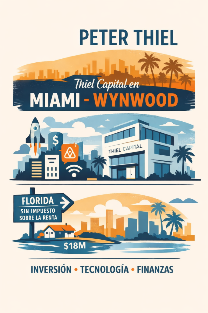 Pete Thiel abre oficina en Wynwood Miami